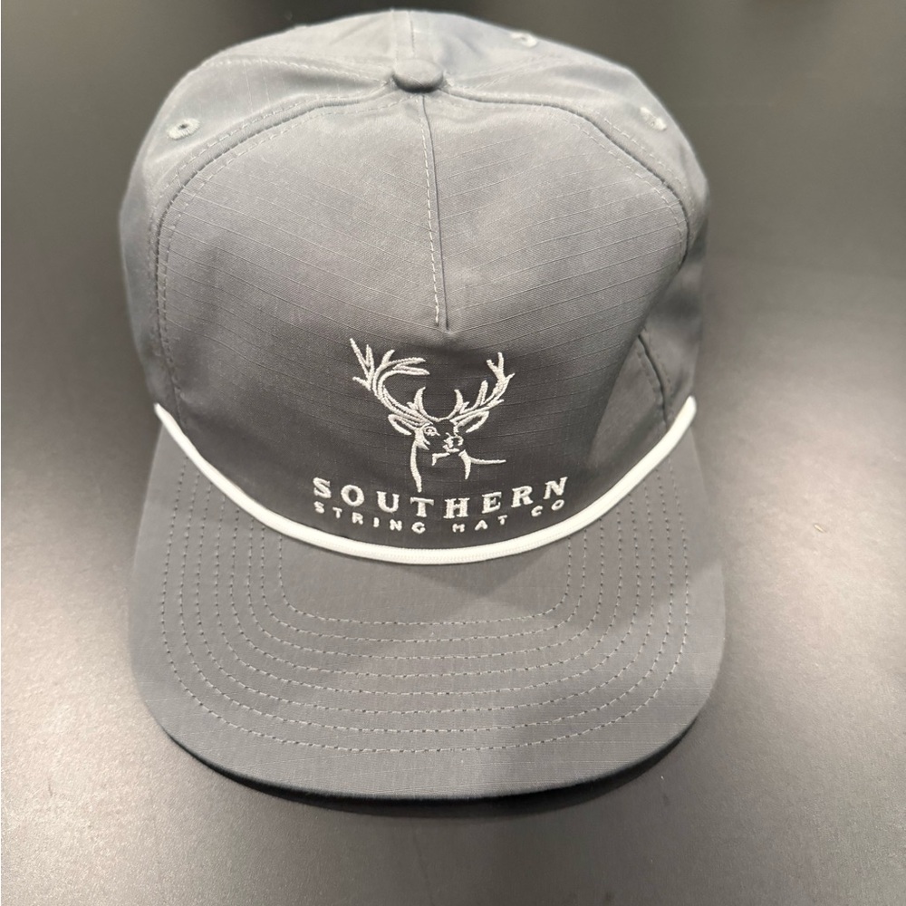 Gray Southern String Hat Co Cap